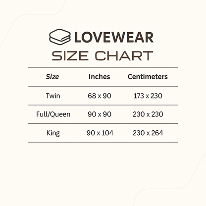 Lovewear® Luxury Comforter Set