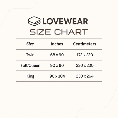 Lovewear® Luxury Comforter Set